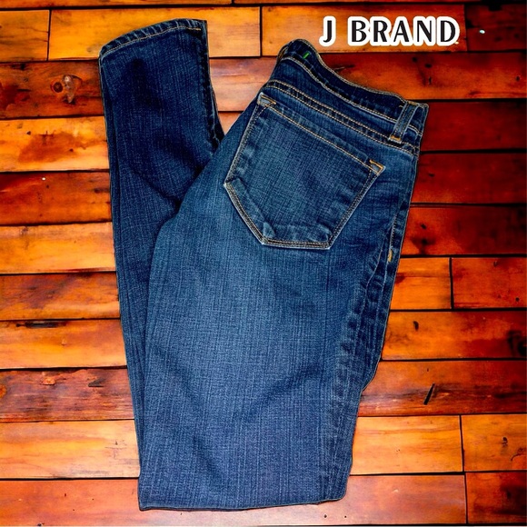 J BRAND Women’s Skinny side zipper jeans- W24 L28 - Picture 1 of 7
